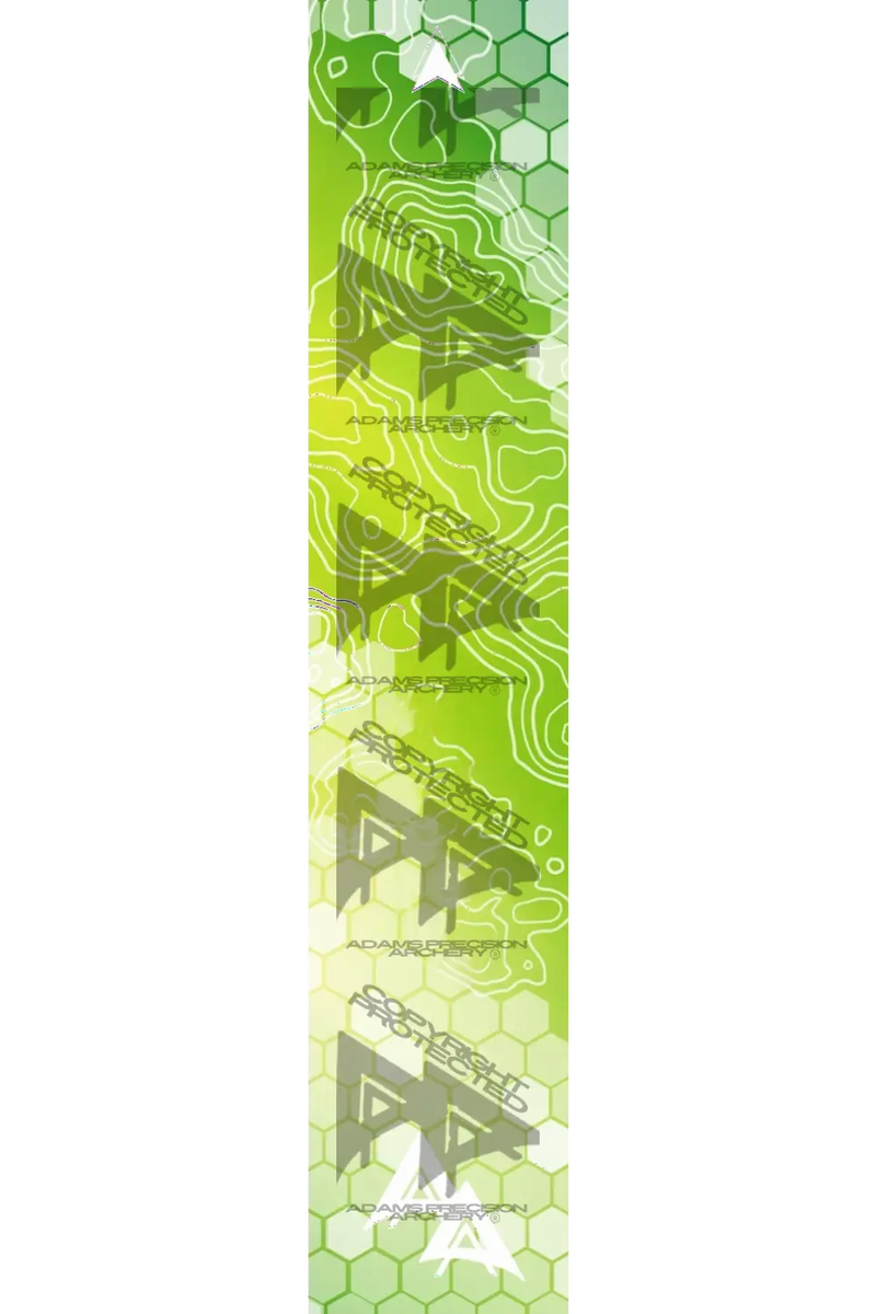 APA HEXFLOW SERIES ARROW WRAPS - GREEN
