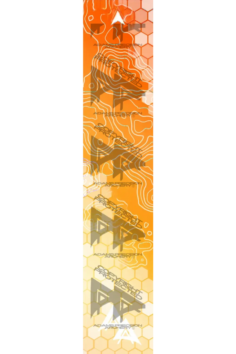 APA HEXFLOW SERIES ARROW WRAPS - ORANGE