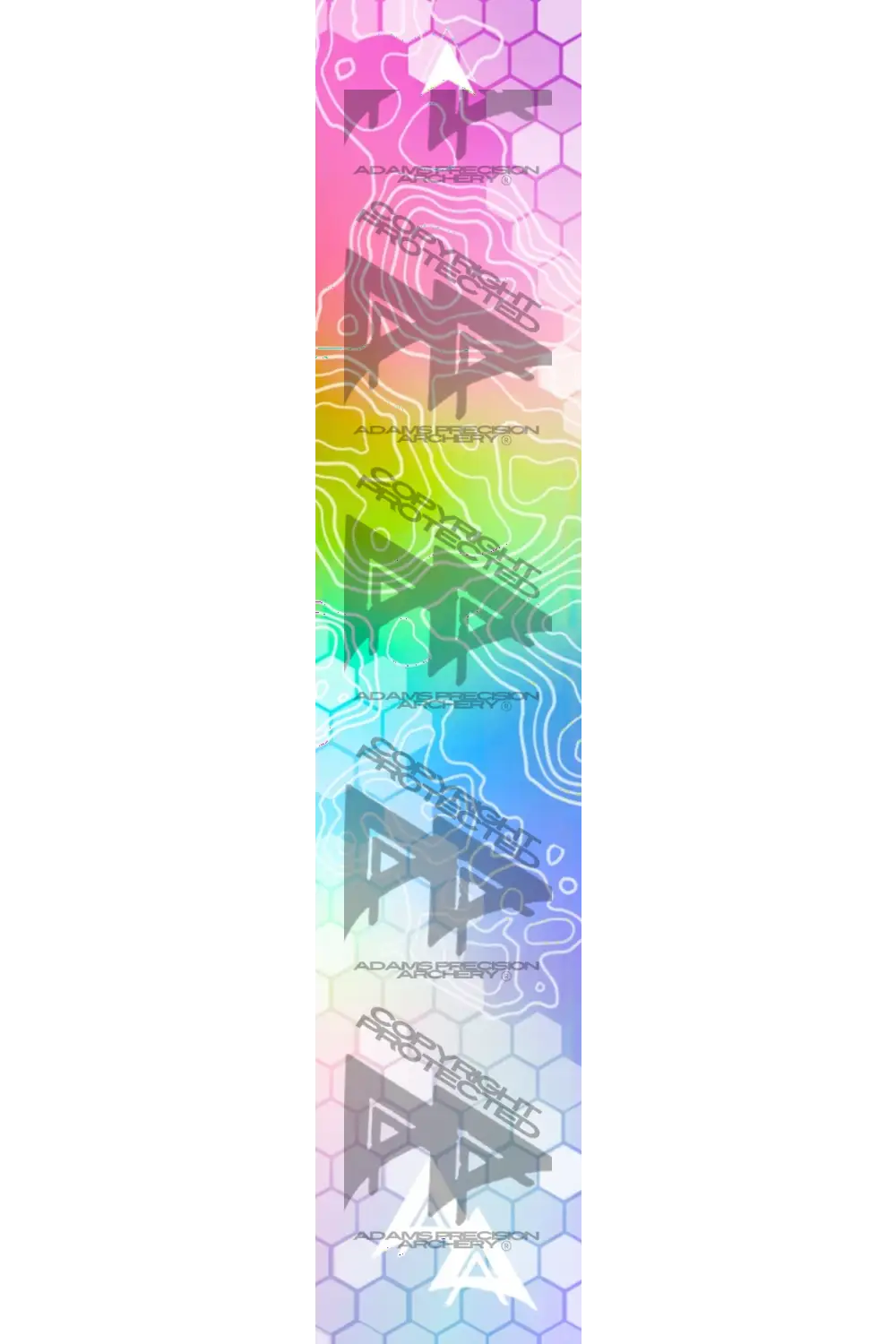 APA HEXFLOW SERIES ARROW WRAPS - RAINBOW