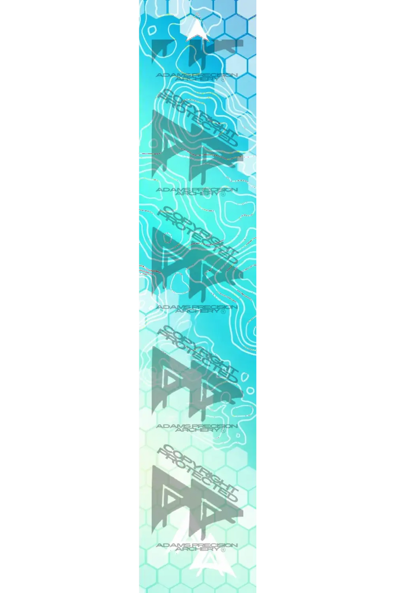 APA HEXFLOW SERIES ARROW WRAPS - TEAL
