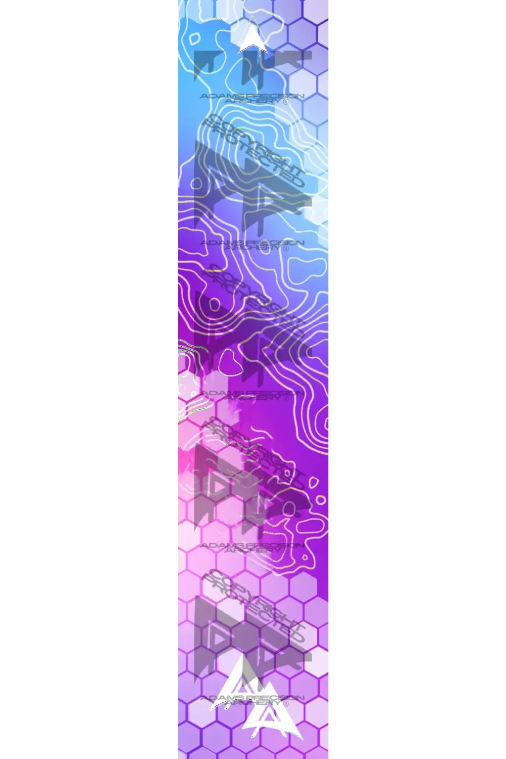 APA HEXFLOW SERIES ARROW WRAPS - VIOLET
