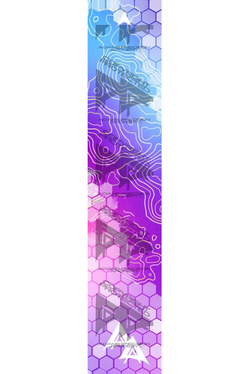 APA HEXFLOW SERIES ARROW WRAPS - VIOLET