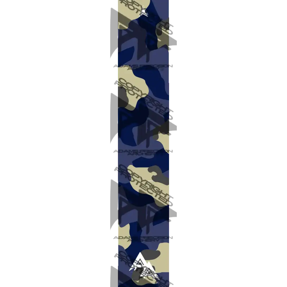 APA HIDDEN CAMO SERIES ARROW WRAPS - BLUE