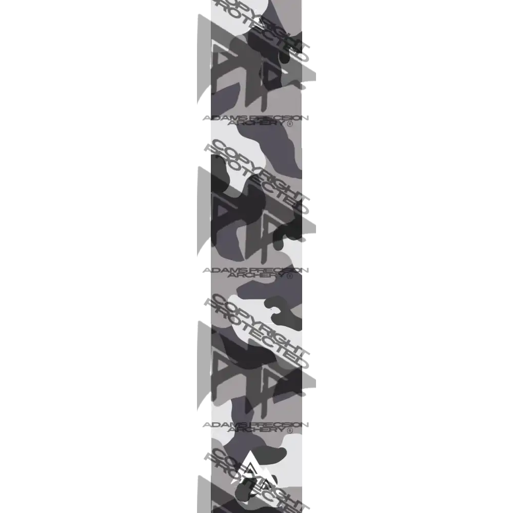 APA HIDDEN CAMO SERIES ARROW WRAPS - WHITE