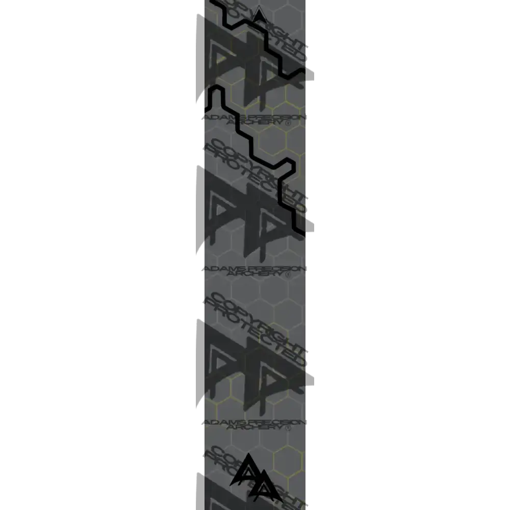 APA HOLE PUNCH HEX SERIES ARROW WRAPS - OD GREEN MATTE (STANDARD)