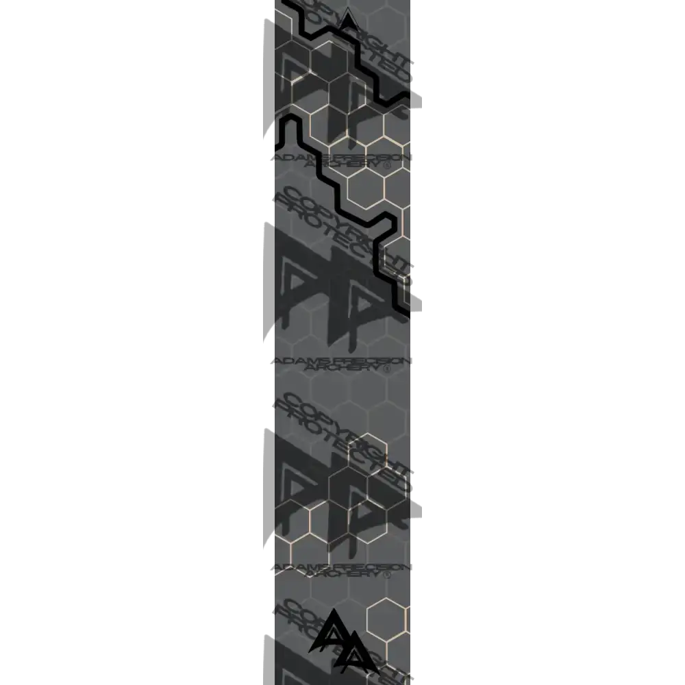APA HOLE PUNCH HEX SERIES ARROW WRAPS - SAND MATTE (STANDARD)