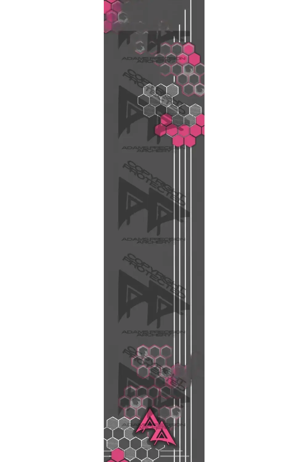 APA HONEYCOMB HEX SERIES ARROW WRAPS - PINK