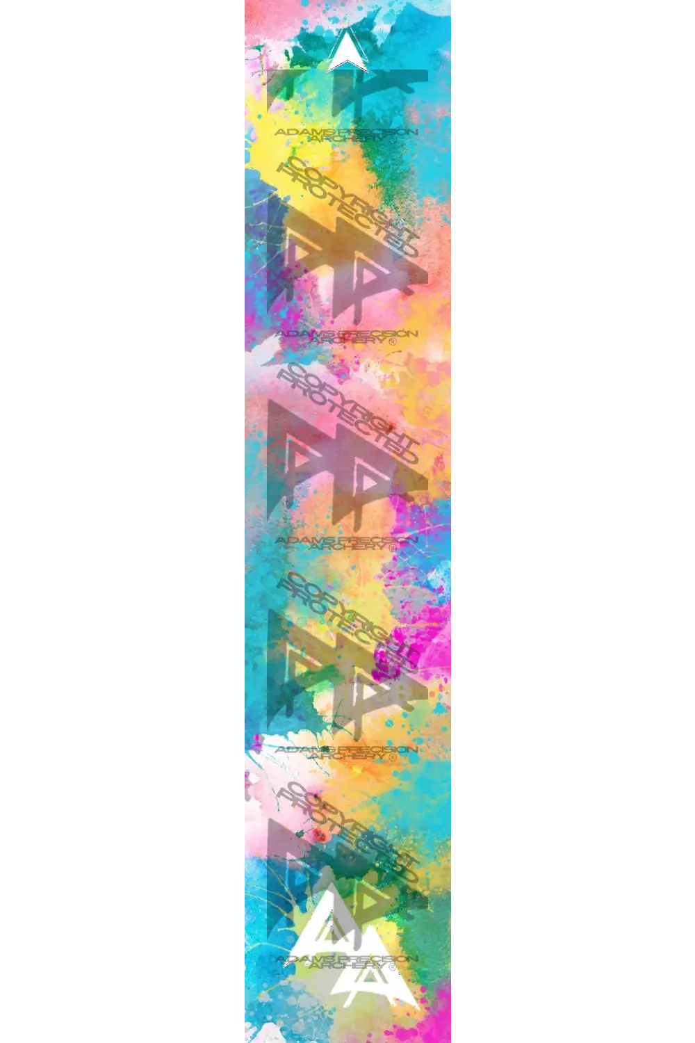 APA HUNTRESS SERIES ARROW WRAPS - PASTEL PAINT