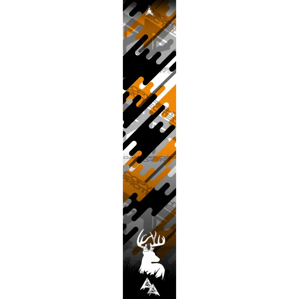 APA JIGSAW CAMO SERIES - WHITETAIL ARROW WRAPS - ORANGE