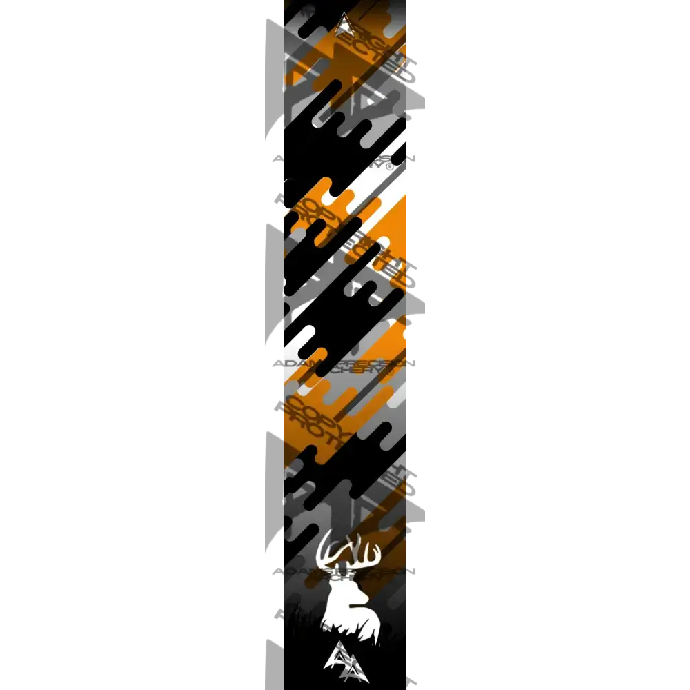 APA JIGSAW CAMO SERIES - WHITETAIL ARROW WRAPS - ORANGE