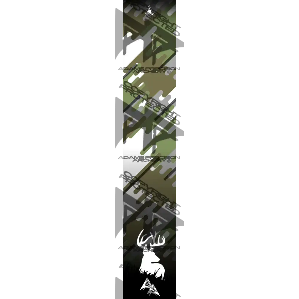 APA JIGSAW CAMO SERIES - WHITETAIL ARROW WRAPS - TRADITIONAL