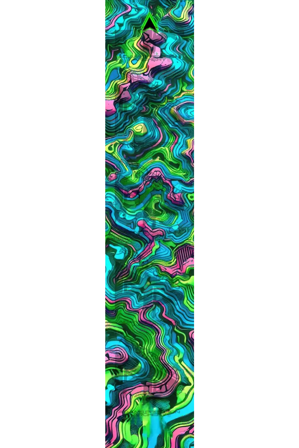 APA KALEIDOSCOPE SERIES ARROW WRAPS - GREEN