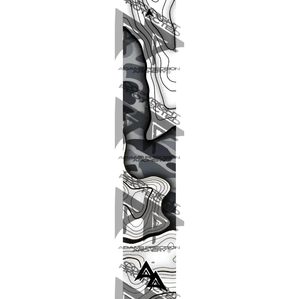 APA LAKE TOPO SERIES ARROW WRAPS - DUCK CAMO - GREY/GREY