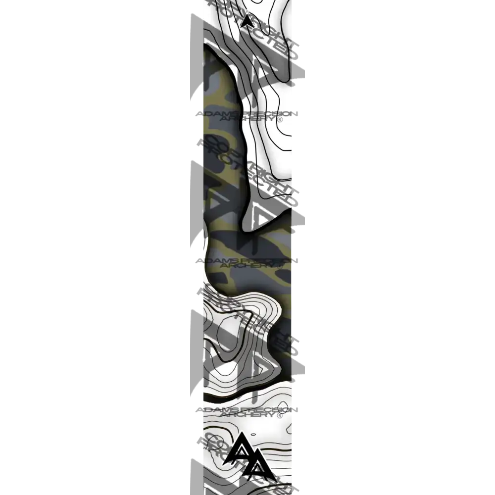 APA LAKE TOPO SERIES ARROW WRAPS - DUCK CAMO - GREY/OD GREEN