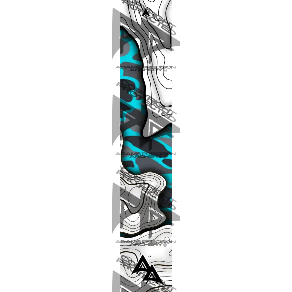 APA LAKE TOPO SERIES ARROW WRAPS - DUCK CAMO - GREY/TEAL