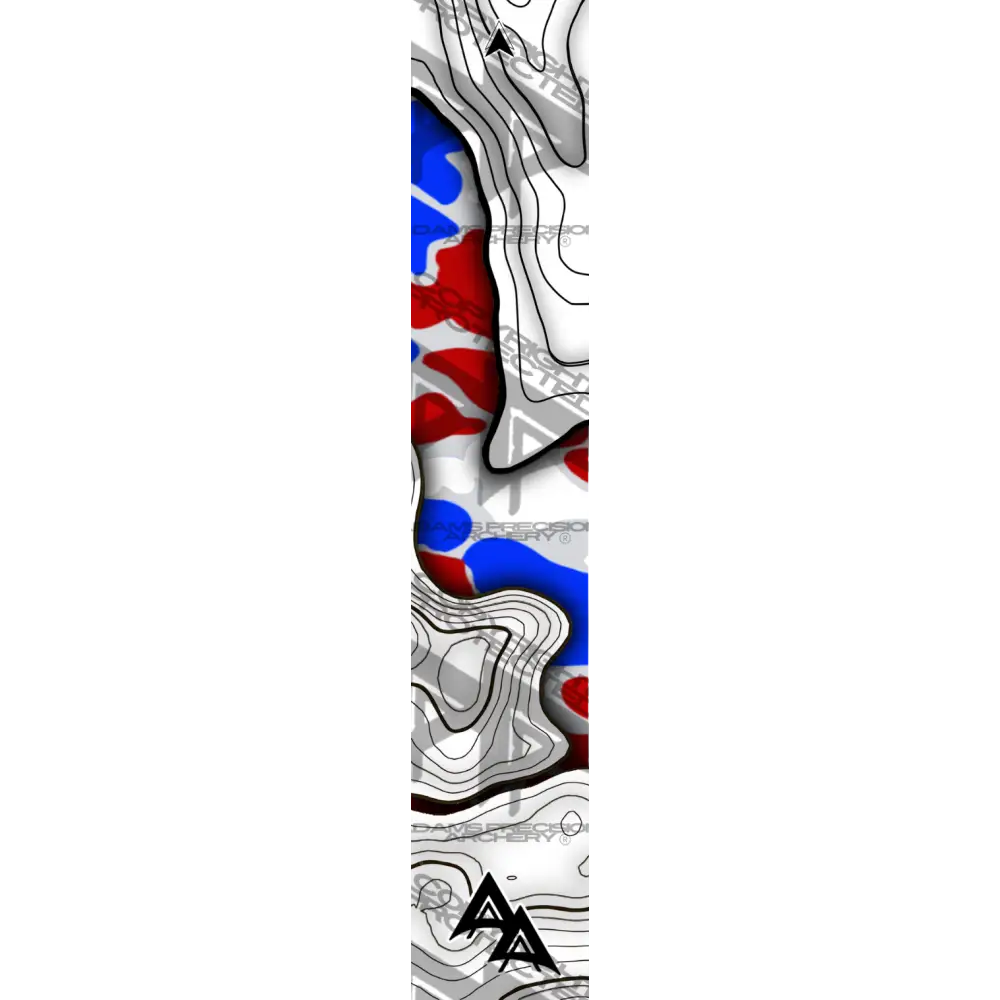 APA LAKE TOPO SERIES ARROW WRAPS - DUCK CAMO - JULY 4TH