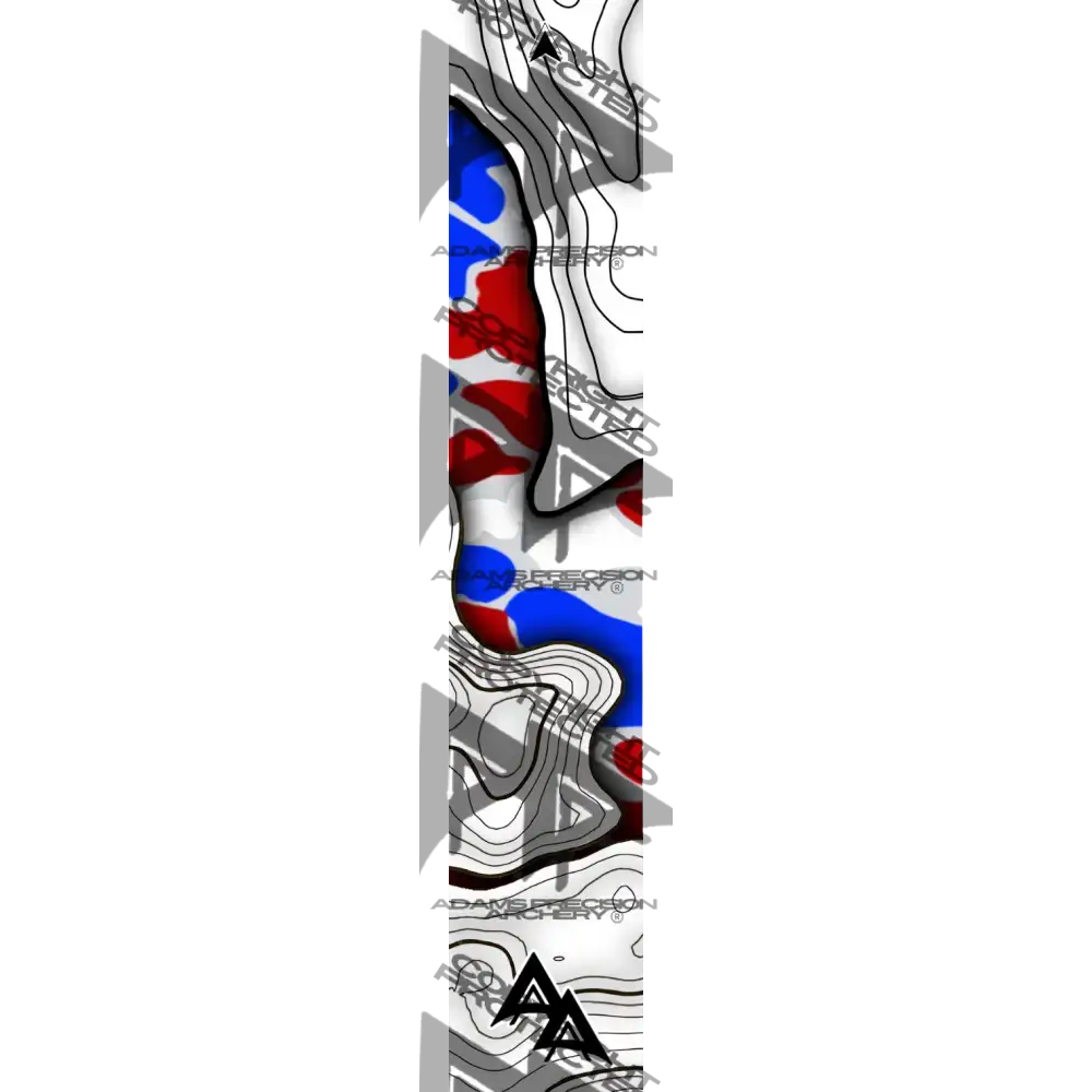 APA LAKE TOPO SERIES ARROW WRAPS - DUCK CAMO - JULY 4TH