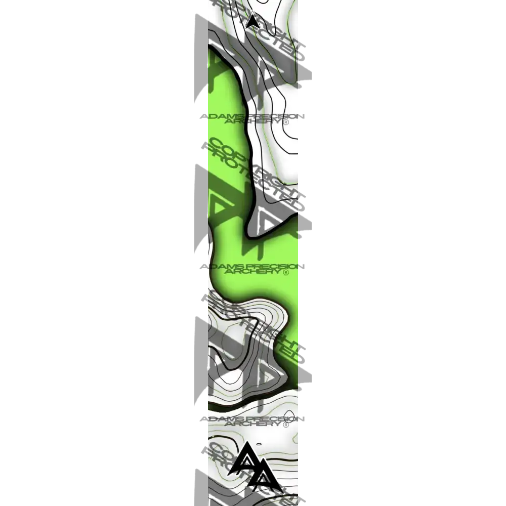 APA LAKE TOPO SERIES ARROW WRAPS - GREEN