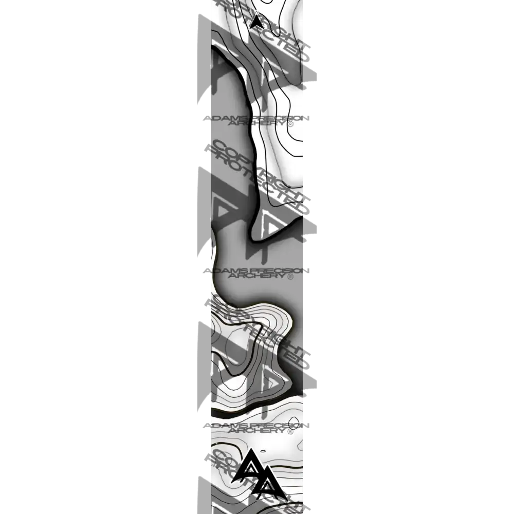 APA LAKE TOPO SERIES ARROW WRAPS - GREY