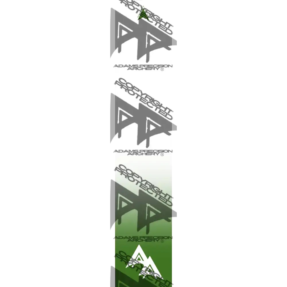 APA LIGHT DISSOLVE OD GREEN ARROW WRAP MATTE (STANDARD) APA COLOR SERIES