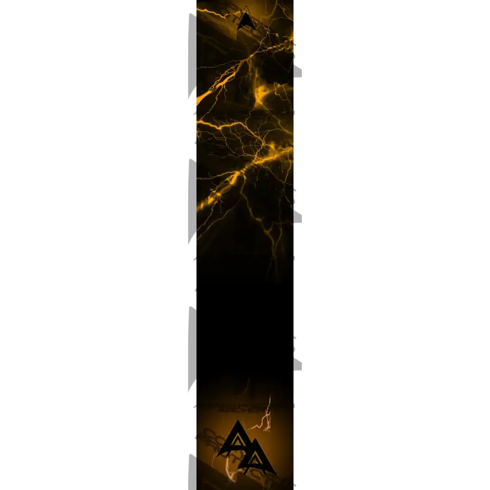 APA LIGHTNING STRIKE SERIES ARROW WRAPS FLO ORANGE FLUORESCENT