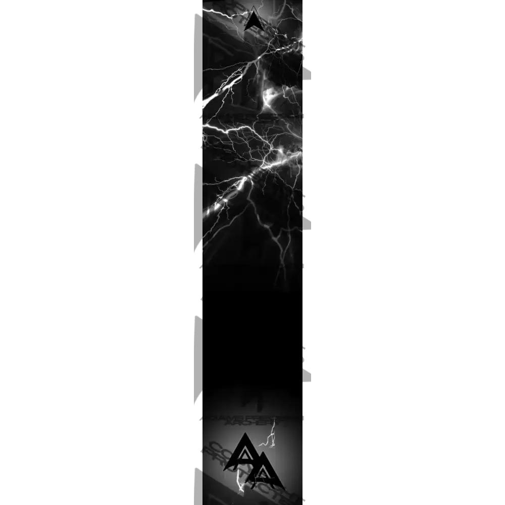 APA LIGHTNING STRIKE SERIES ARROW WRAPS WHITE