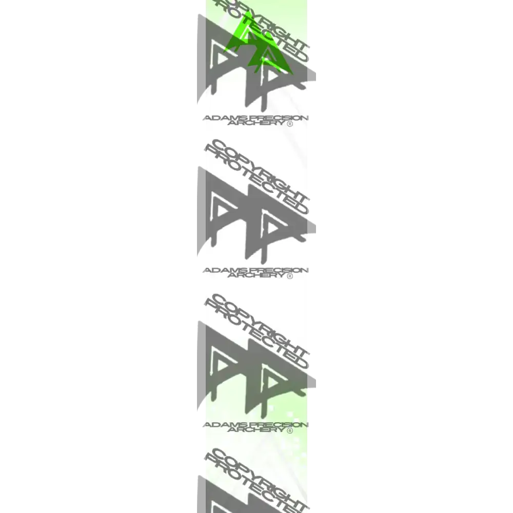 APA MODERN SERIES ARROW WRAPS - GREEN