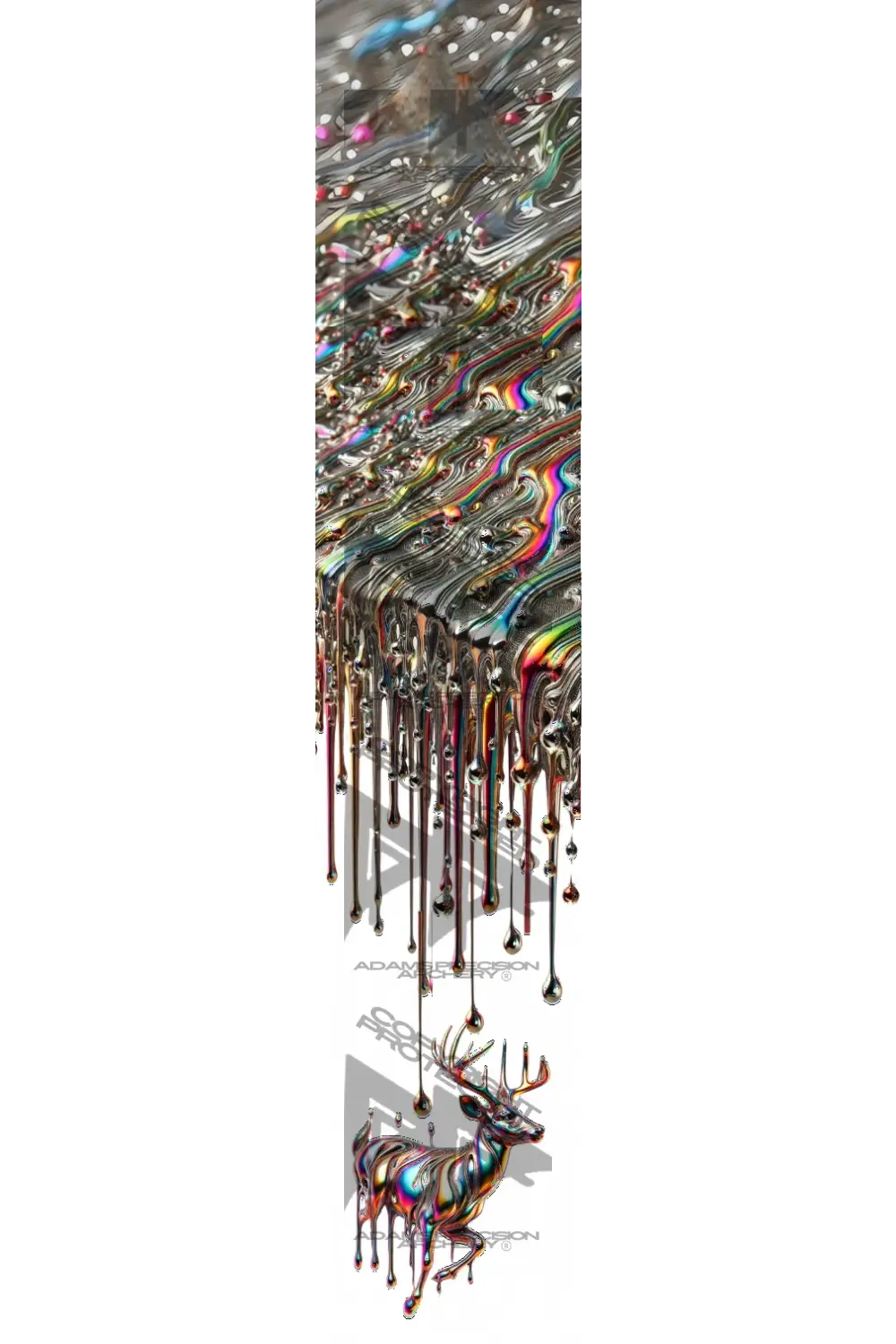 APA MOLTEN METAL SERIES ARROW WRAPS - DRIP - LIGHT MATTE (STANDARD)