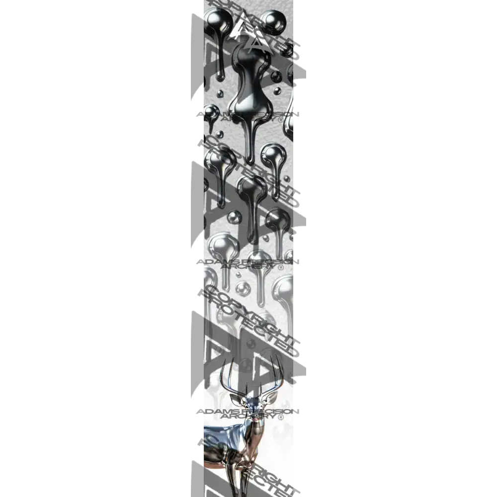 APA MOLTEN METAL SERIES ARROW WRAPS - WHITETAIL - LIGHT MATTE (STANDARD)