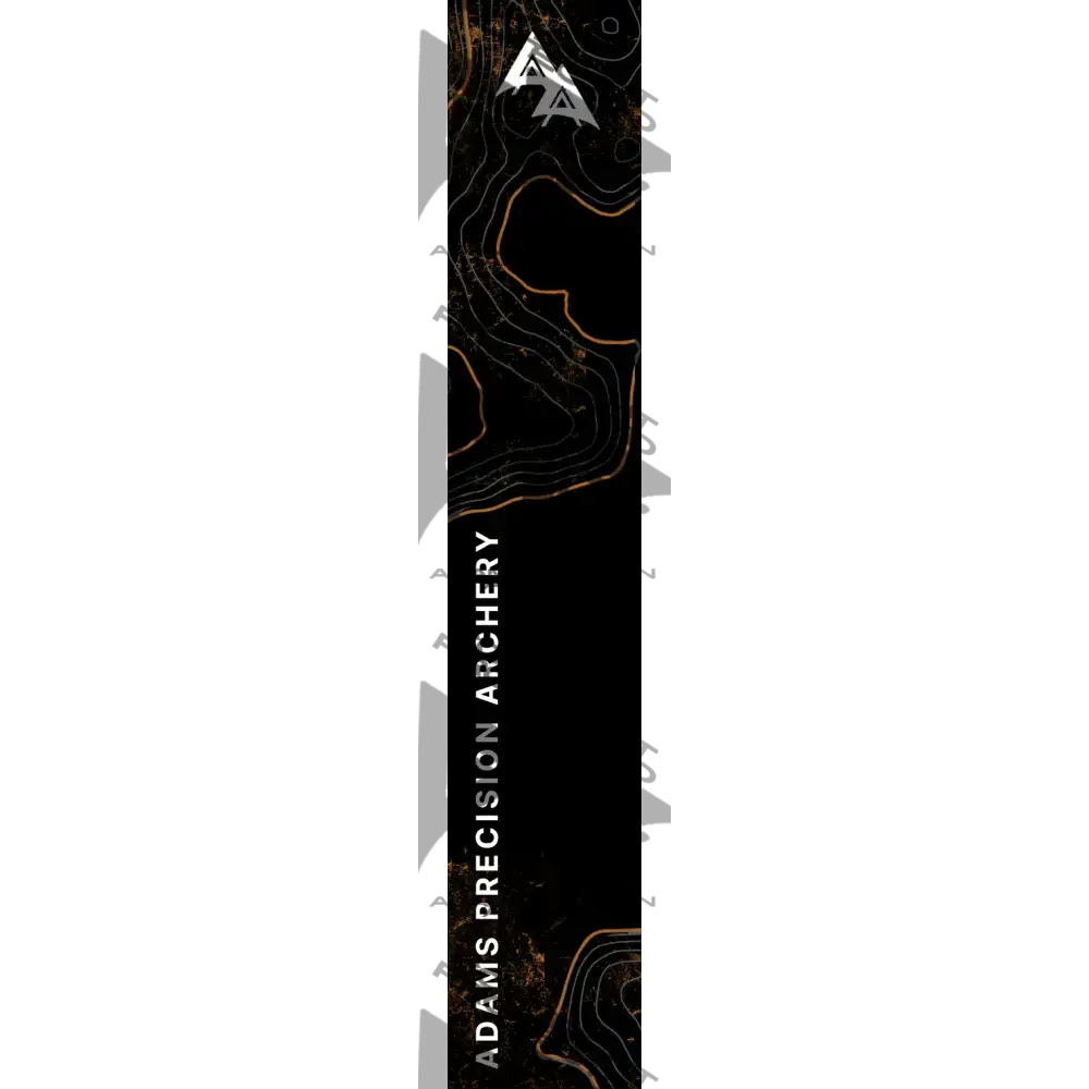 APA NIGHT TOPO SERIES ARROW WRAPS - ORANGE ONE