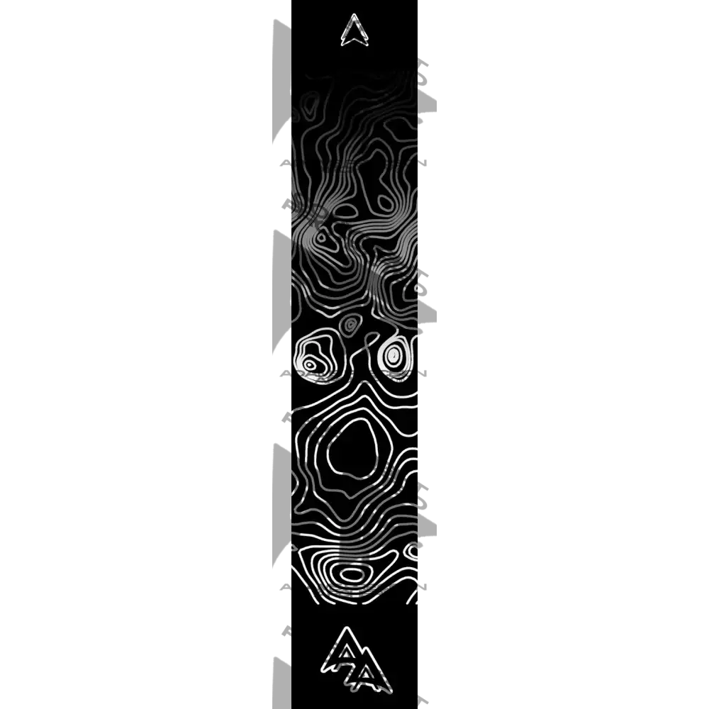 APA NIGHT TOPO SERIES ARROW WRAPS - WHITE TWO