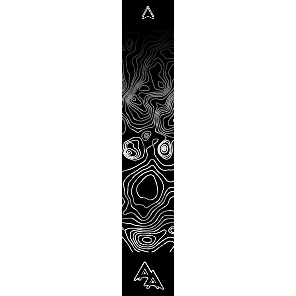 APA NIGHT TOPO SERIES ARROW WRAPS - WHITE TWO