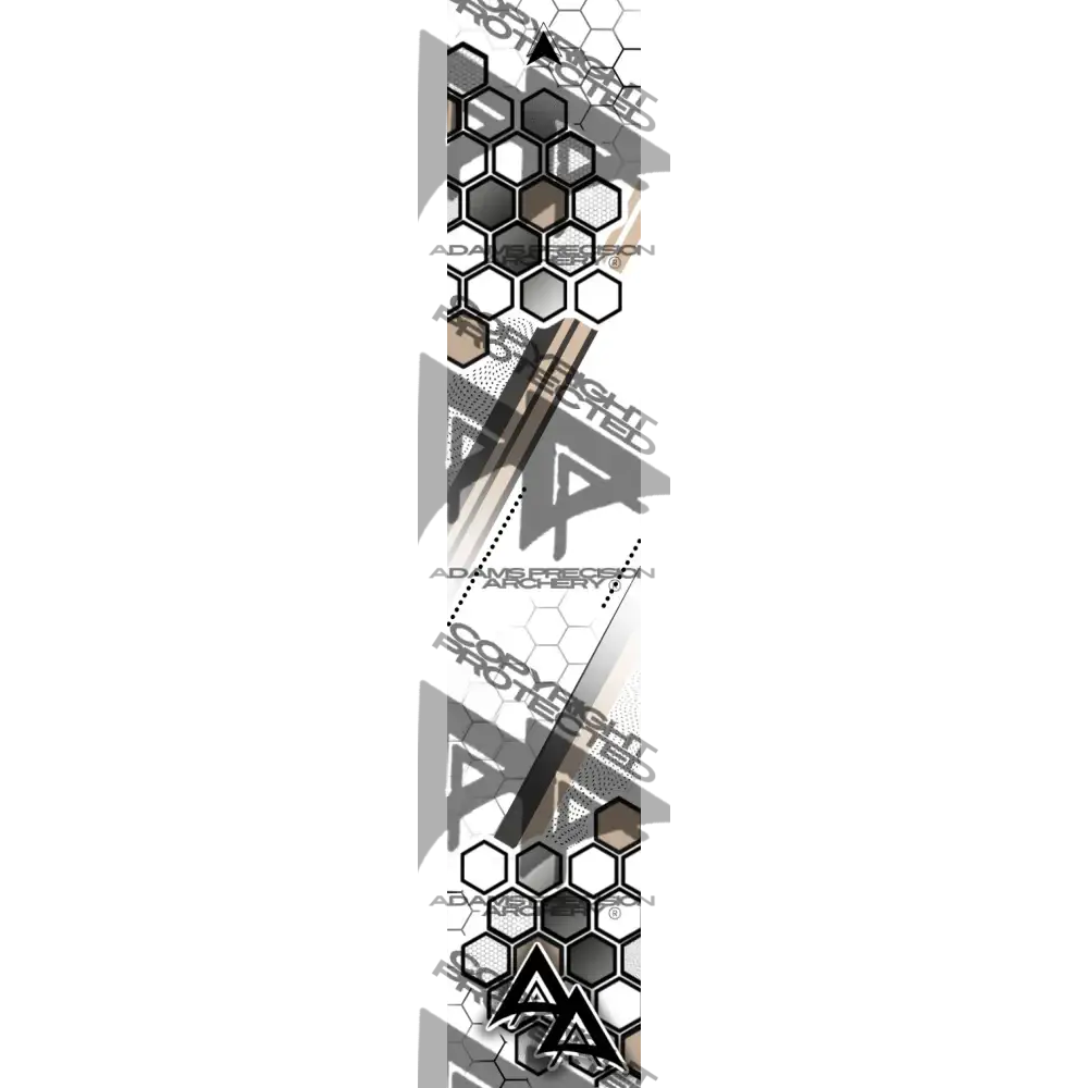 APA PARALLEL HEX SERIES ARROW WRAPS - SAND MATTE (STANDARD)