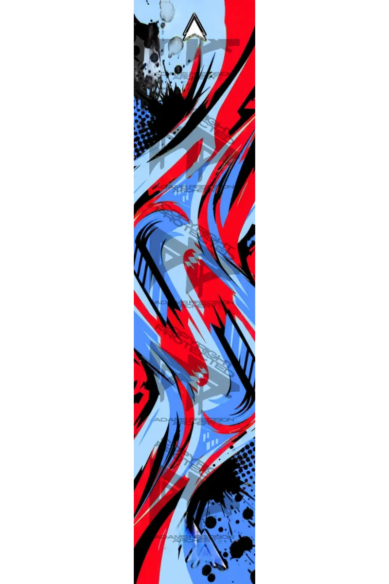 APA PATTERNS SERIES ARROW WRAPS - AI GEN RED | BLUE ONE