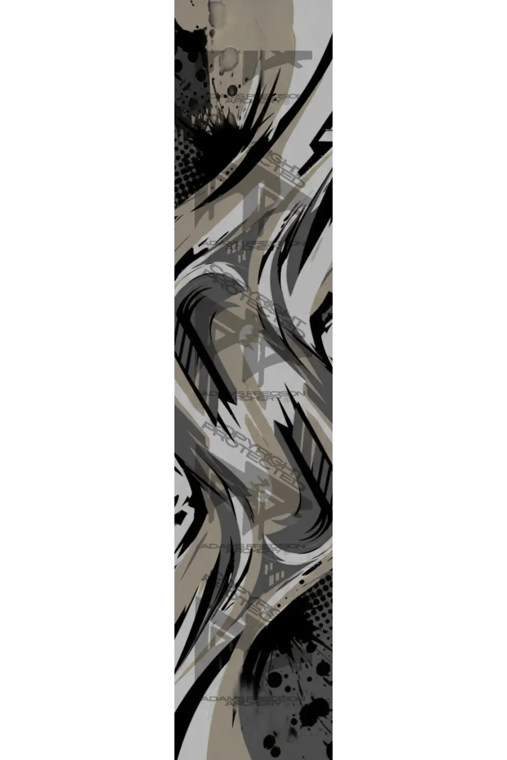 APA PATTERNS SERIES ARROW WRAPS - AI GEN SAND | GREY ONE