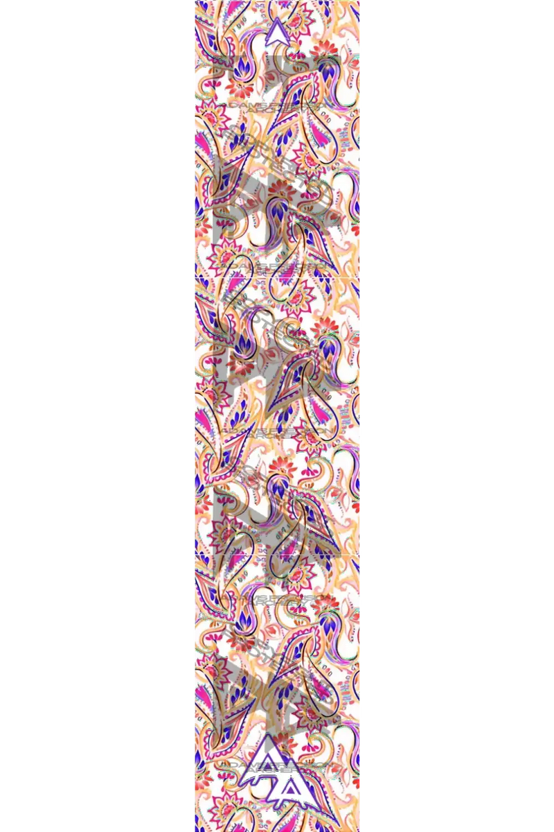 APA PATTERNS SERIES ARROW WRAPS - PAISLEY PINK