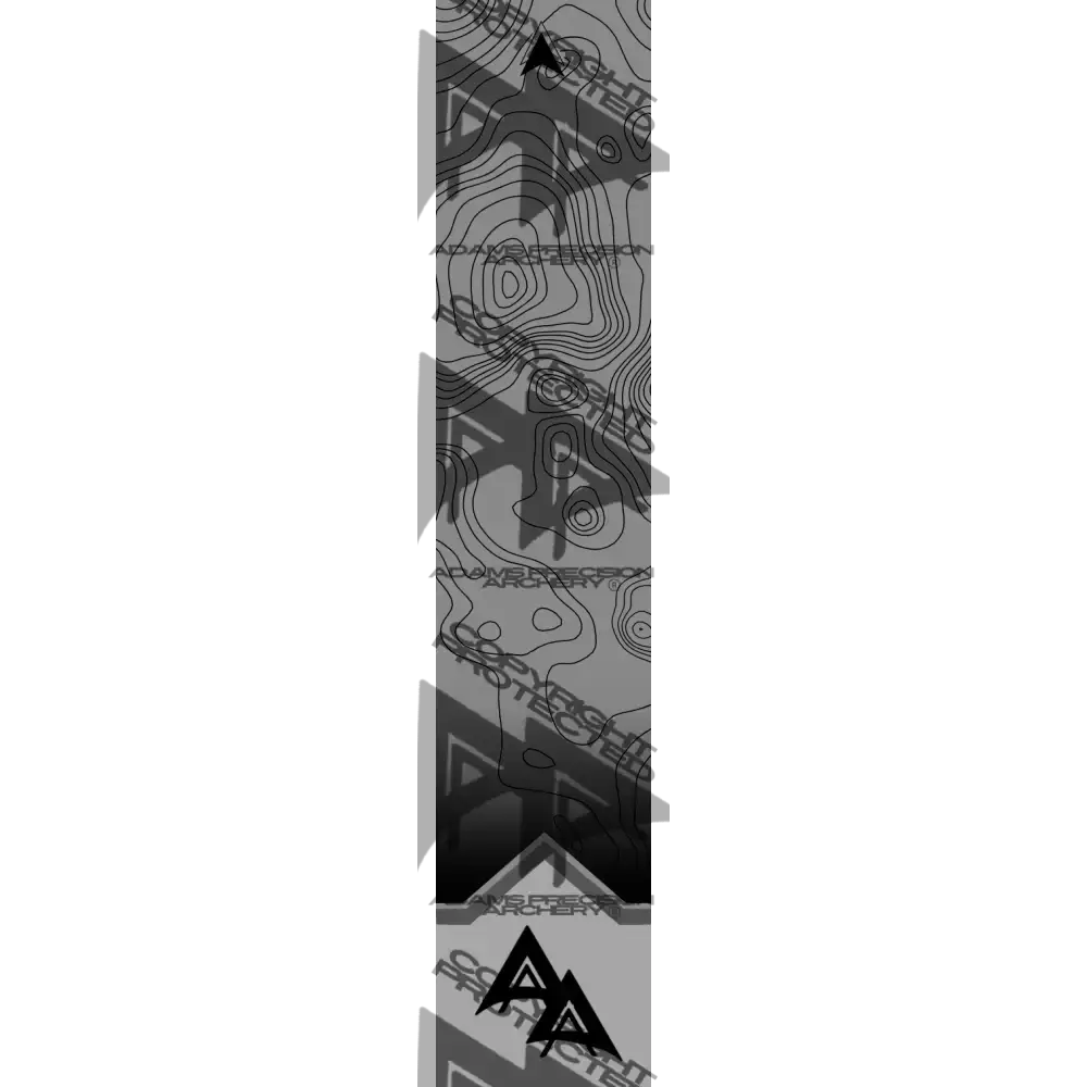 APA PEAK-CREST TOPO SERIES ARROW WRAPS - GREY