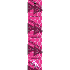 APA PINK FILLED HEX SERIES ARROW WRAP MATTE (STANDARD) APA HEX SERIES