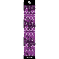 APA PURPLE FILLED HEX SERIES ARROW WRAP MATTE (STANDARD) APA HEX SERIES