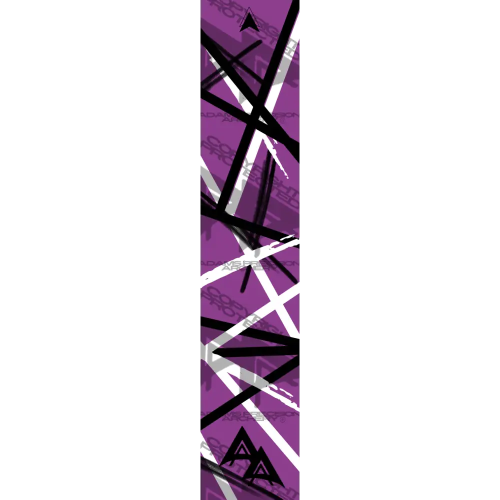 APA PURPLE GRAFFITI SERIES ARROW WRAP MATTE (STANDARD) APA GRAFFITI SERIES