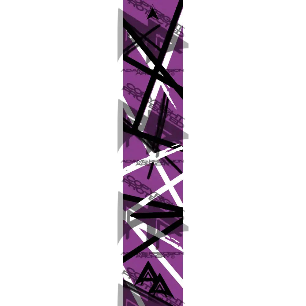 APA PURPLE GRAFFITI SERIES ARROW WRAP MATTE (STANDARD) APA GRAFFITI SERIES