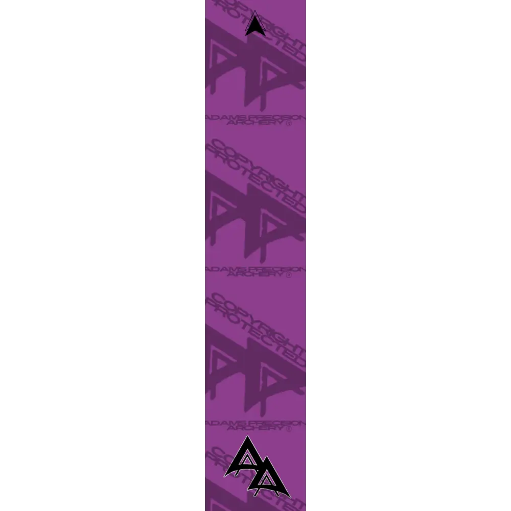 APA PURPLE SIGNATURE SERIES ARROW WRAP MATTE (STANDARD) APA SIGNATURE SERIES