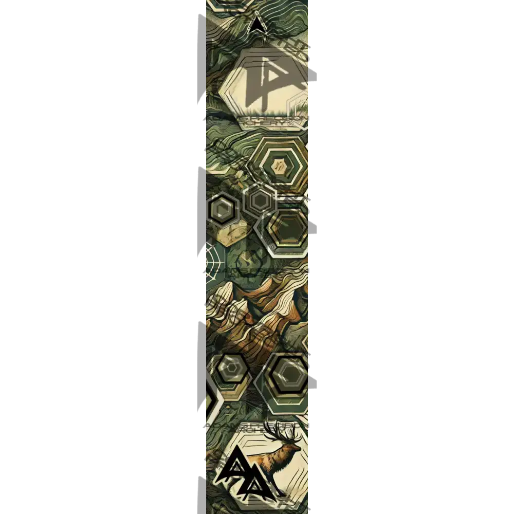 APA QUILTED HEX SERIES ARROW WRAPS - TWO MATTE (STANDARD)