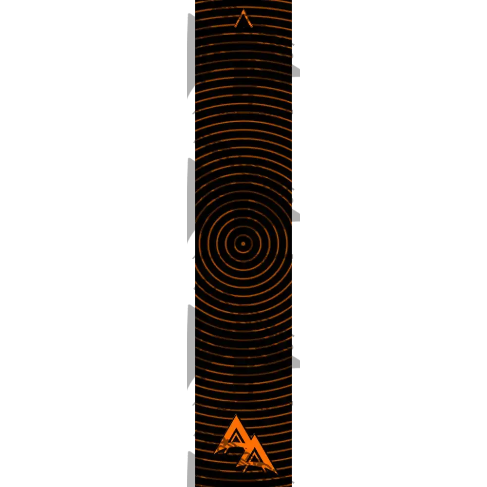 APA RECORDLINE SERIES FULL DARK FLO ORANGE ARROW WRAP FLUORESCENT All SERIES