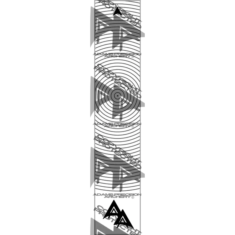 APA RECORDLINE SERIES HALF LIGHT WHITE ARROW WRAP MATTE (STANDARD) All SERIES