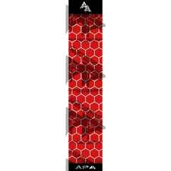 APA RED FILLED HEX SERIES ARROW WRAP MATTE (STANDARD) APA HEX SERIES