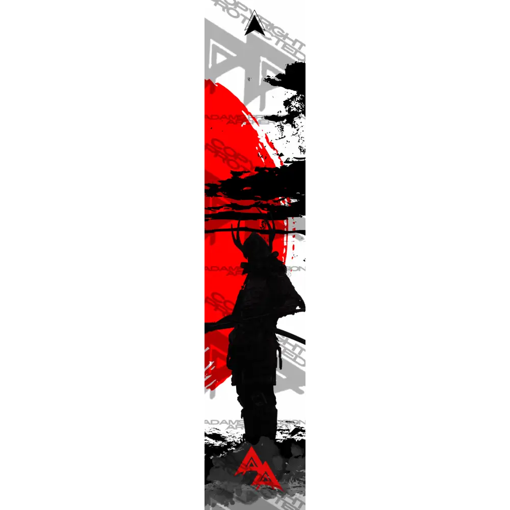 APA SAMURAI SERIES ARROW WRAPS - RED MATTE (STANDARD)