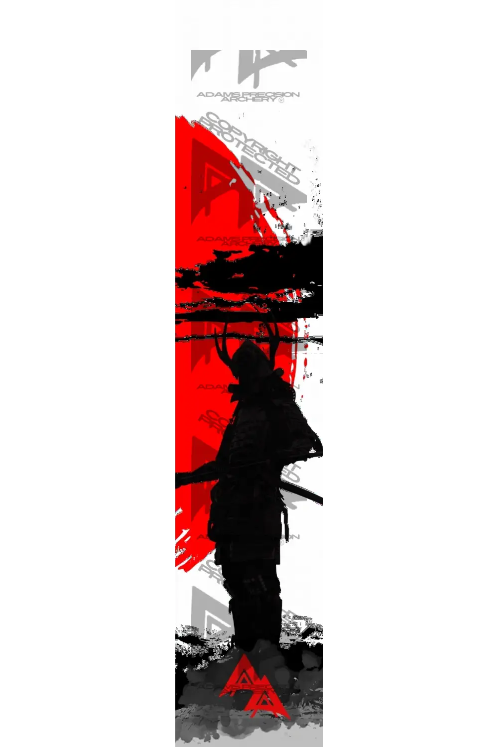 APA SAMURAI SERIES ARROW WRAPS - RED MATTE (STANDARD)