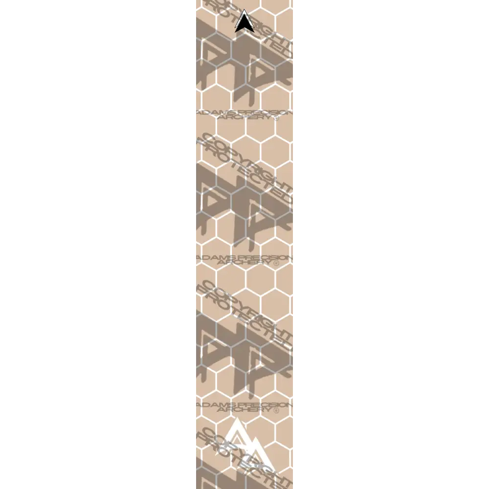 APA SAND FILLED HEX SERIES ARROW WRAP MATTE (STANDARD) APA HEX SERIES
