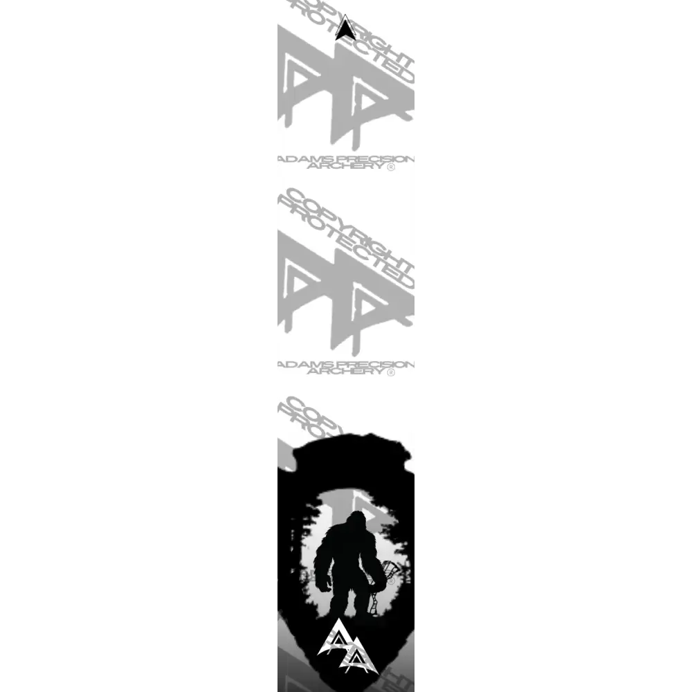 APA SASQUATCH SERIES ARROW WRAPS - SASQUATCH ARROWHEAD